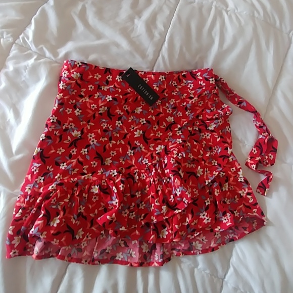 Wrap skirt cotton on Clearance